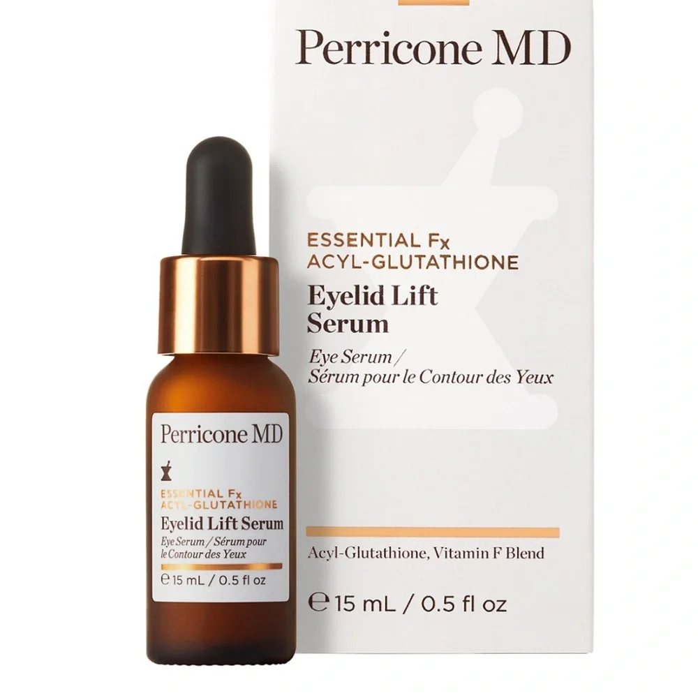 New — Perricone MD Essential Fx Acyl-Glutathione Eyelid Lift Serum 0.5 oz.